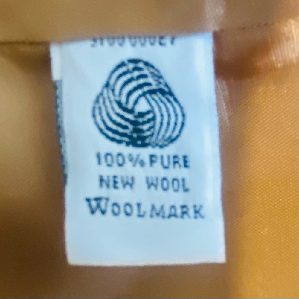 Pendleton 100% Virgin Wool Camel Button Up Over C… - image 8